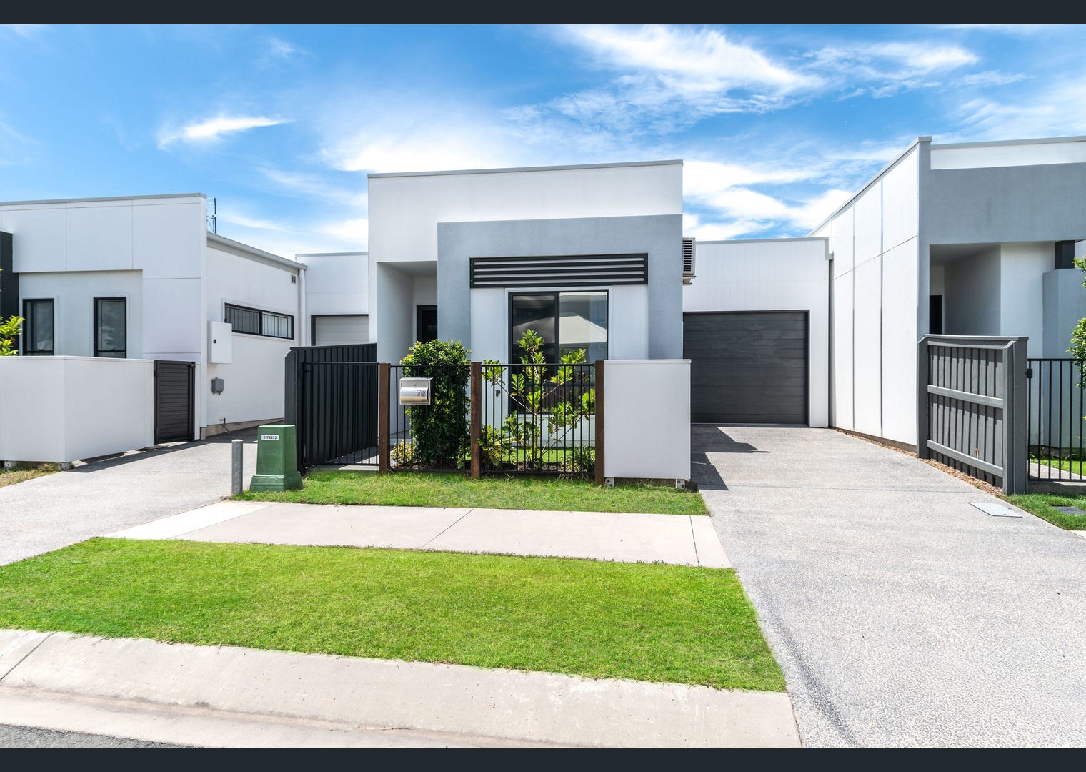 The street frontage of the couple’s investment property in Nirimba
